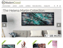 Tablet Screenshot of moderncrowd.com